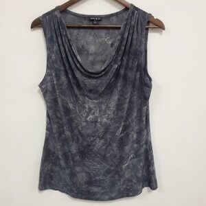 Sami & Jo Womens Y2K Cowl Neck Top Size‎ L Stretch Whimsigoth Fairy Grunge Acid